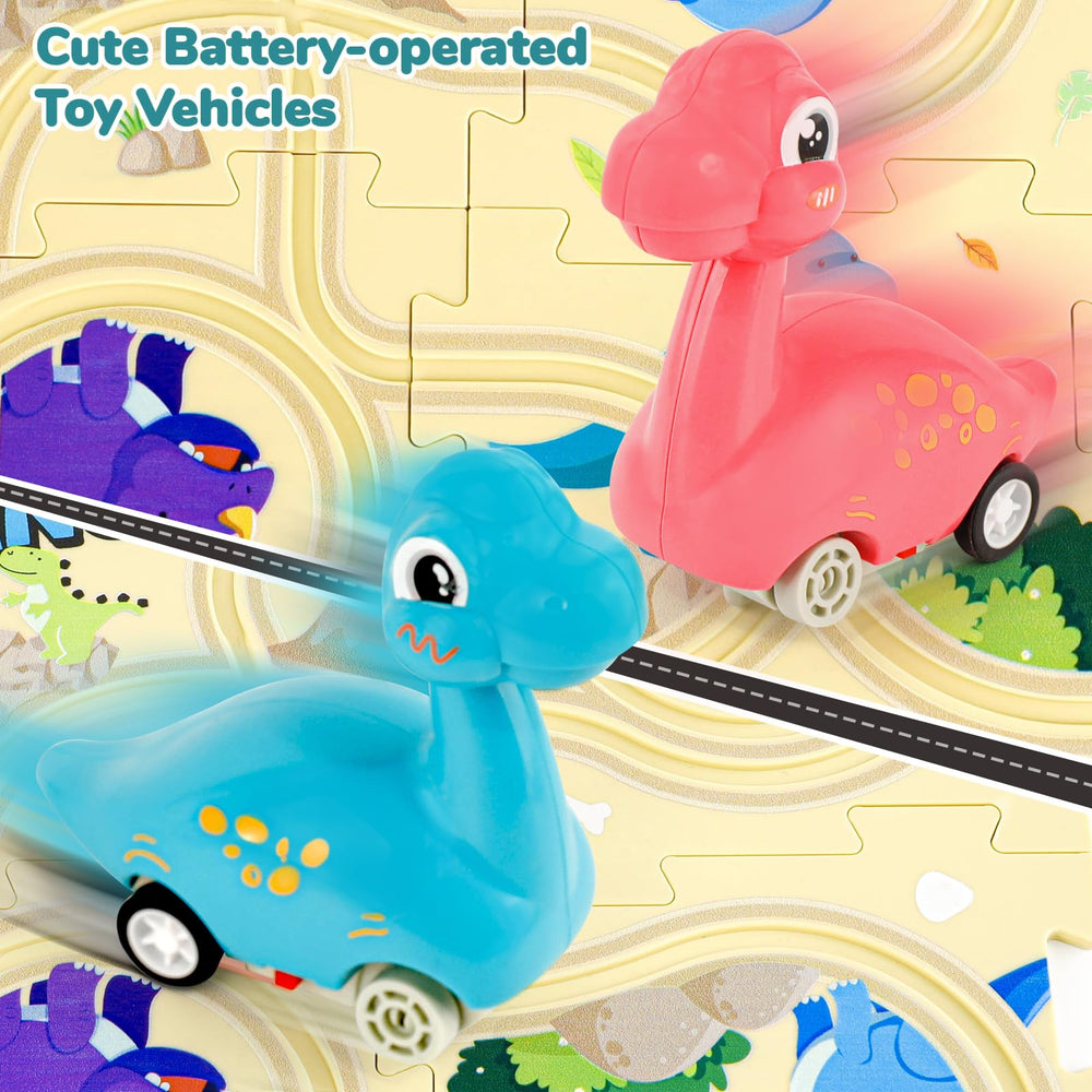 YOOYID Puzzle Racer toy is durable for long-lasting play