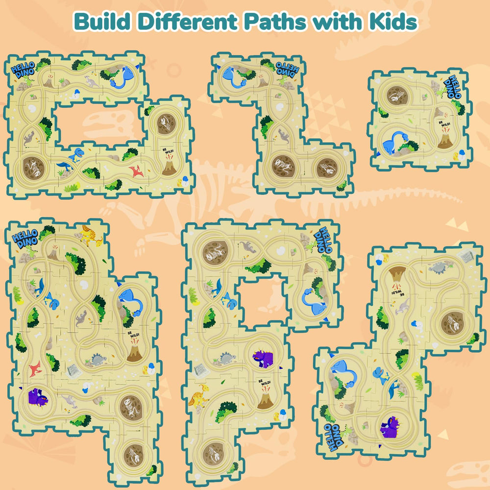 YOOYID Puzzle Racer stores neatly for travel and playdates