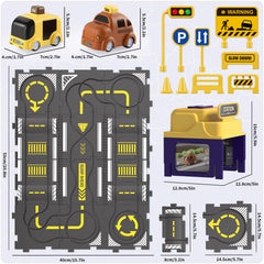 Yooyid Puzzle Track Storage Case making clean-up quick and easy.