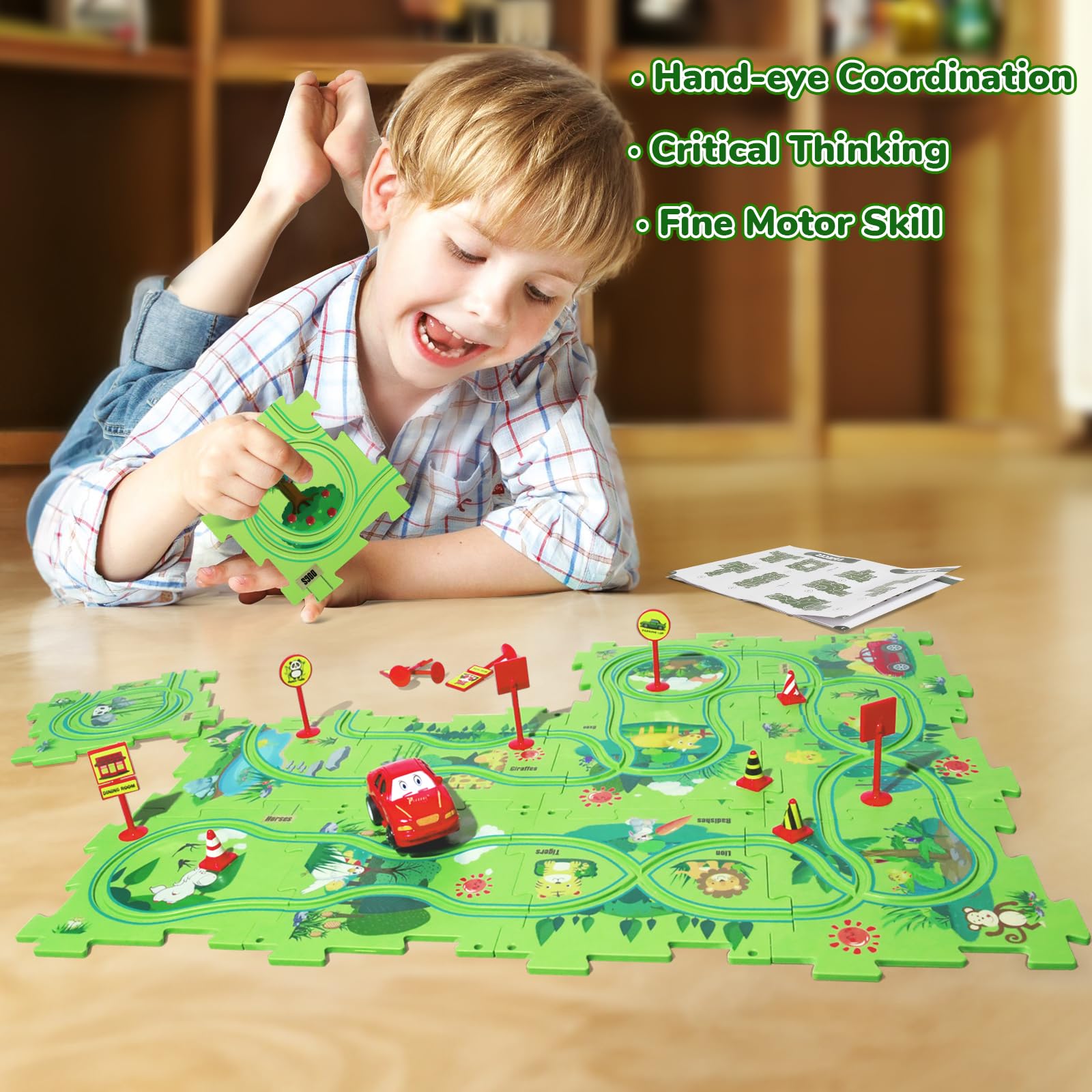 Yooyid puzzles with road signs to boost thinking
