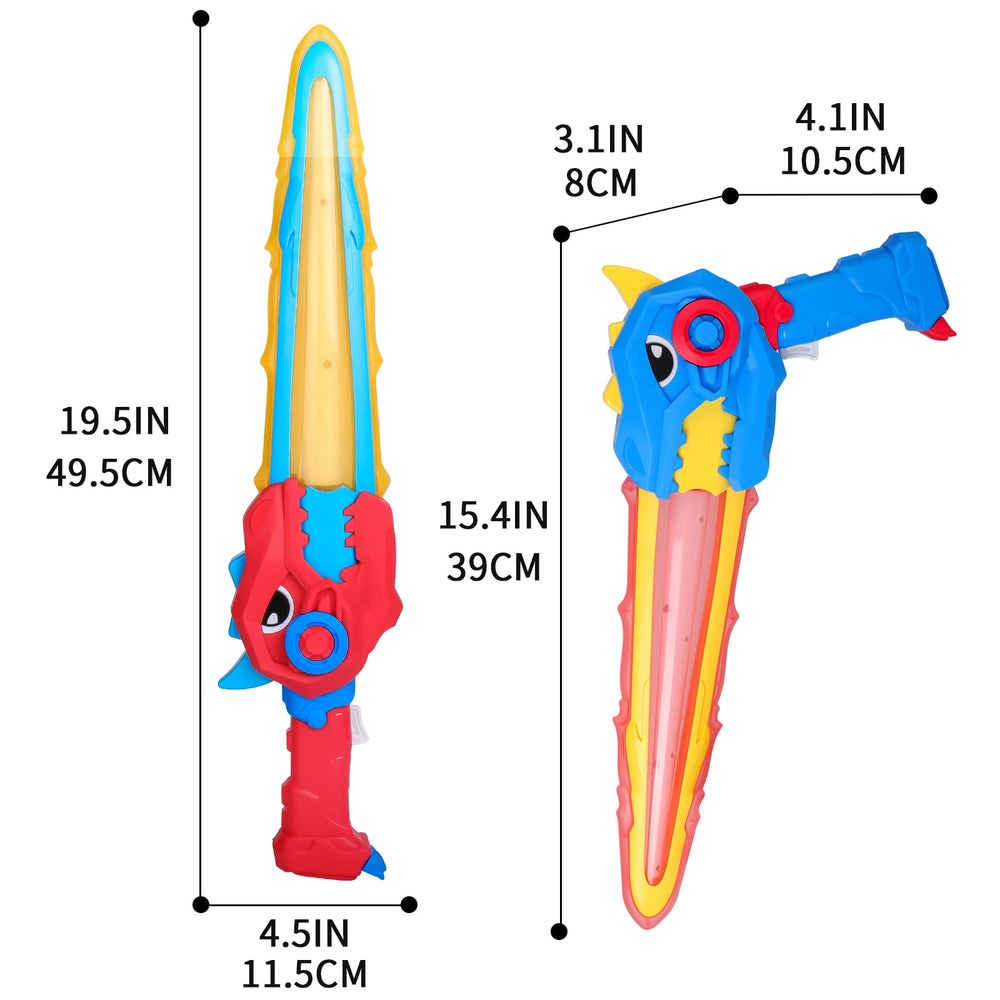 Yooyid durable toy swords, safe for ages 3 and up during sparring.