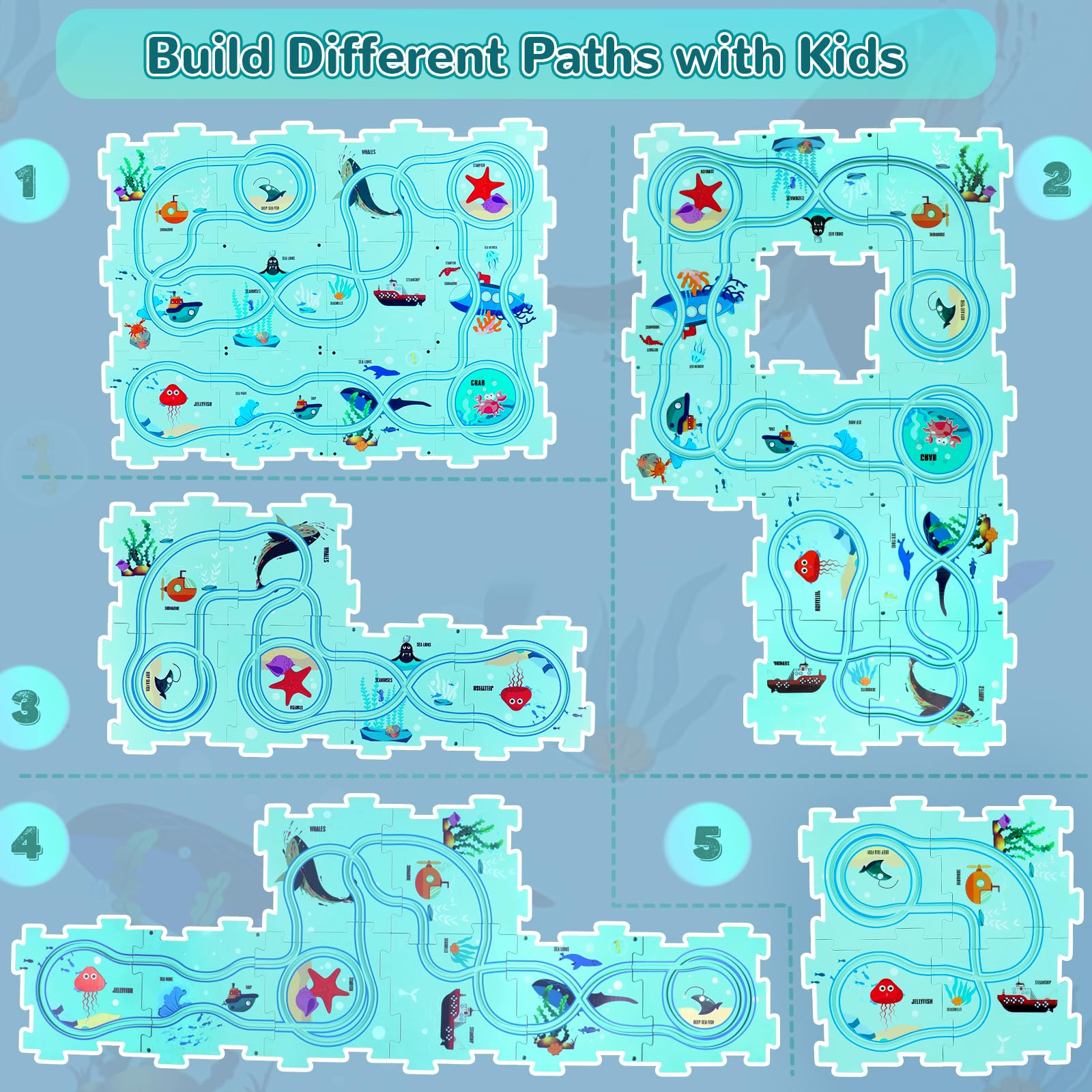 YOOYID safe durable ABS construction ensures long-lasting play