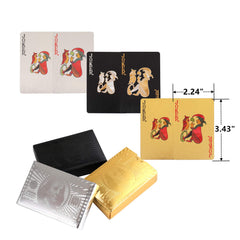 Close-up of 24K foil on Yopay cards highlighting premium details.
