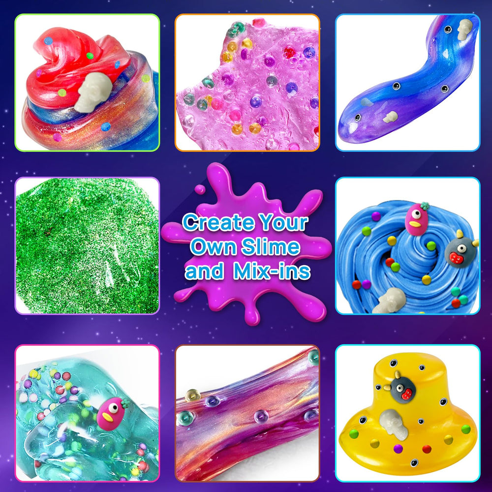 YOPINSAND Add-ins with foam balls and glitter enhance texture variety.
