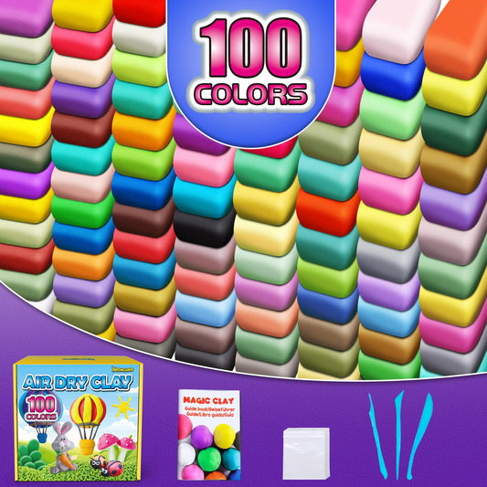 YOPINSAND Color Mixing Clay Creative Set helps kids experiment with hues.