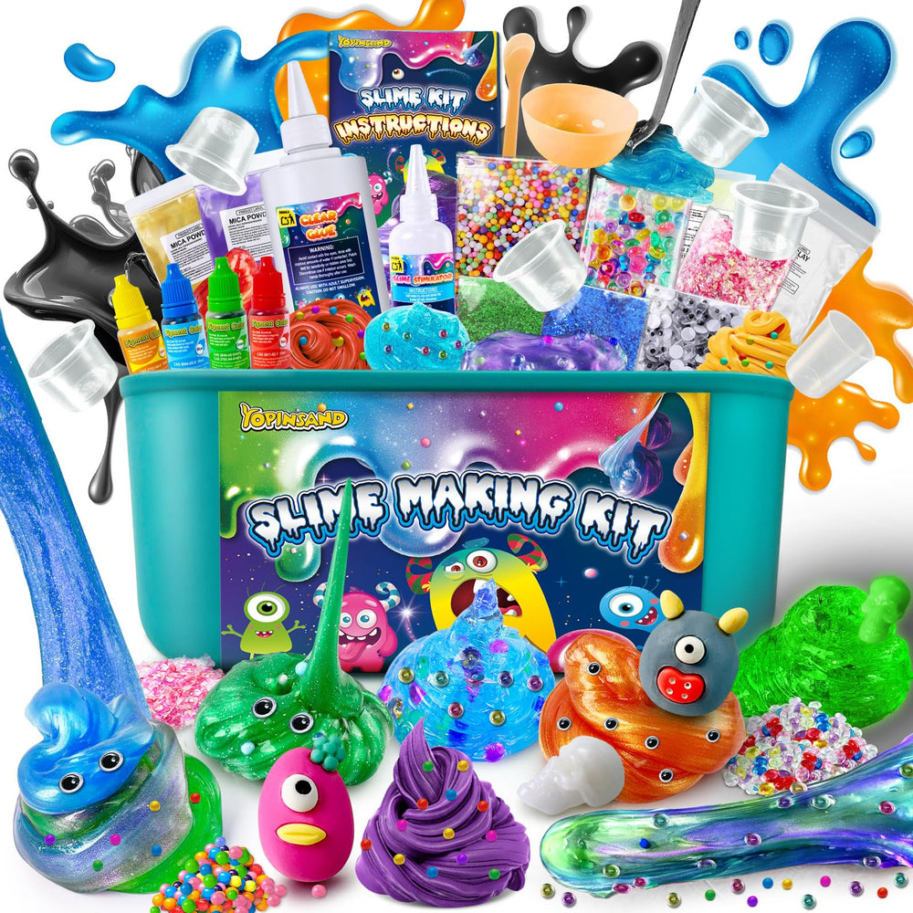 YOPINSAND Monster Slime Kit box for creative play and group fun.