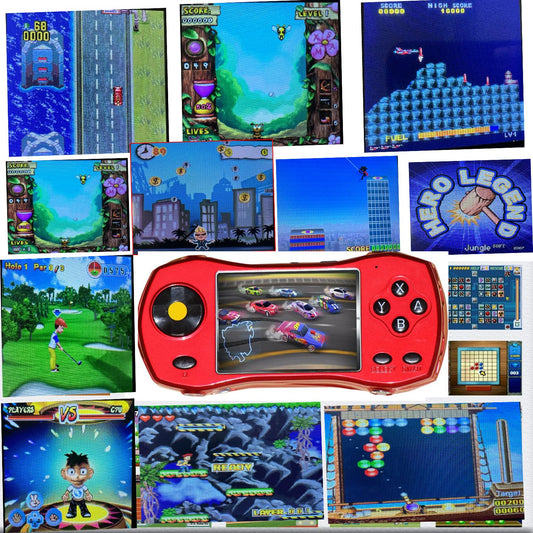 YOROSY ergonomic handheld design fits small hands for easy, comfortable play