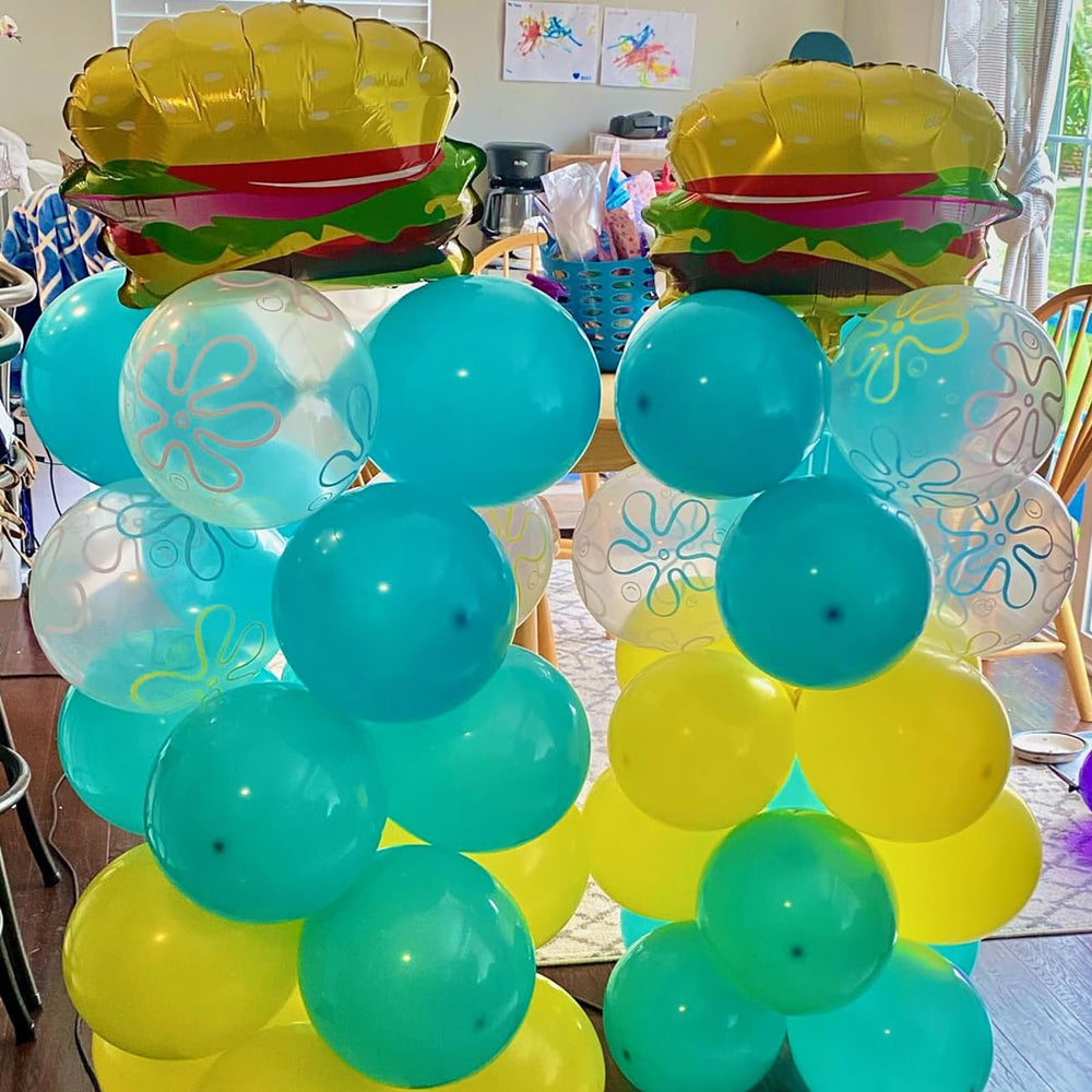 YORR bubble garland adds magical texture to ocean party scenes.