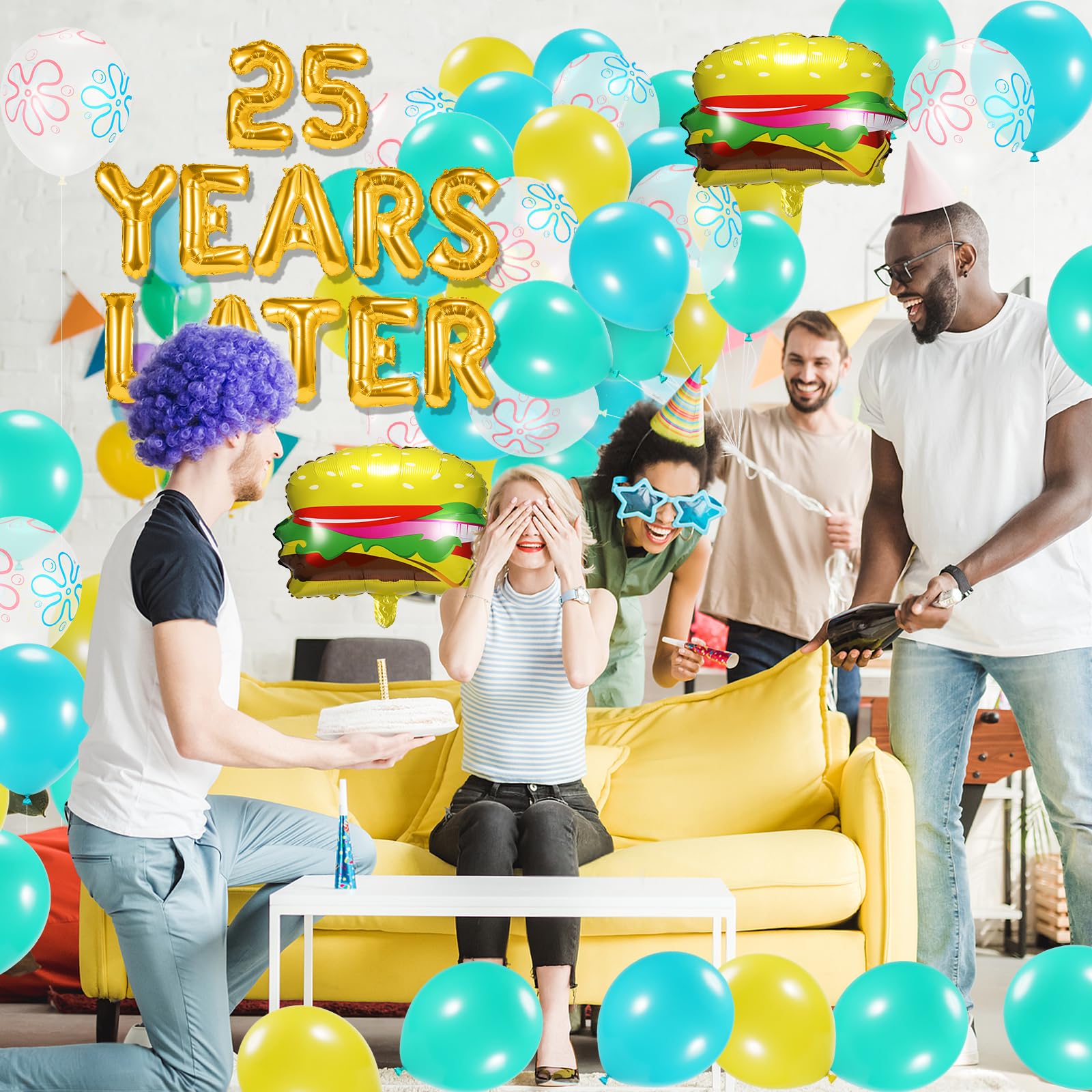 YORR ocean-themed party setup helps you create cohesive decor.