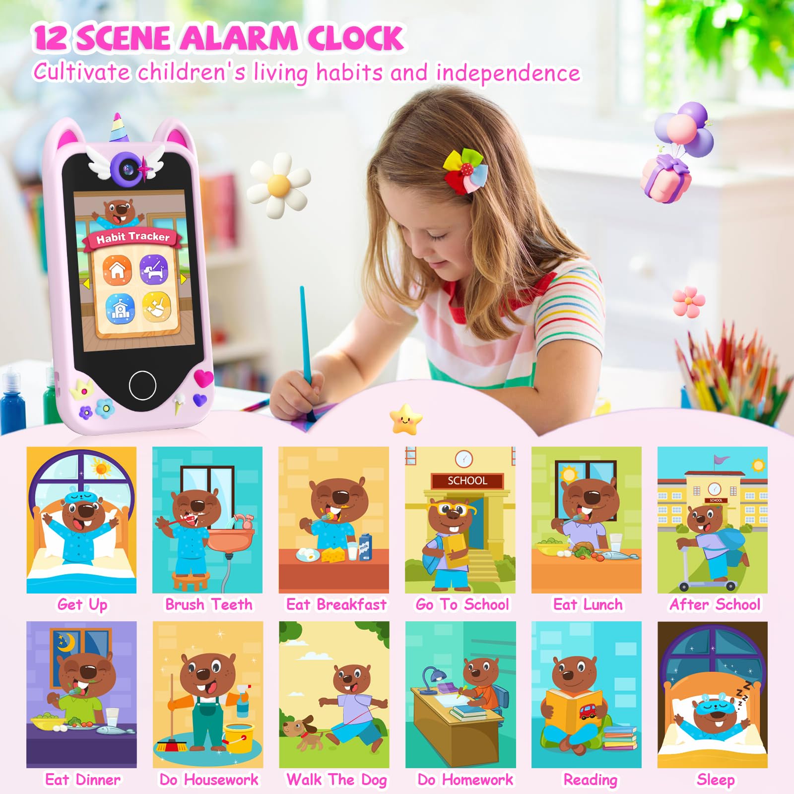 Yosfeng phone photo stickers personalize pictures and spark creativity
