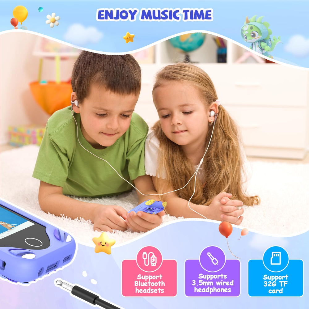 Yosfeng Unicorn case protects the device during adventurous play.