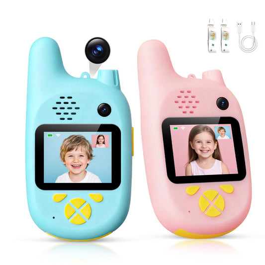 Yositochuan kids video walkie talkie front camera for real-time chats