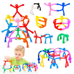 YOTNUS 24-piece magnetic figures travel set for creative play.