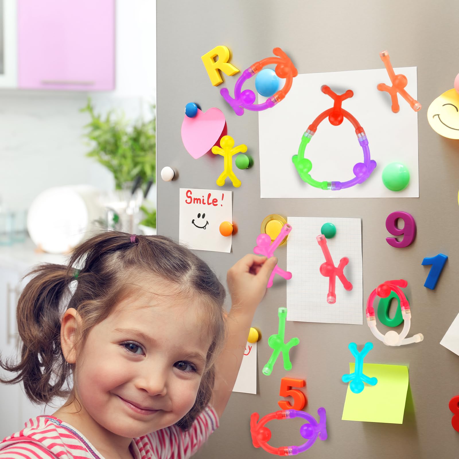 YOTNUS magnetic figures on whiteboards to decorate and engage.