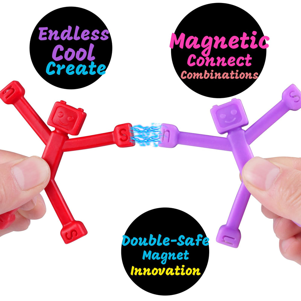 YOTNUS magnetic robot figure green supports focus and calm during play.