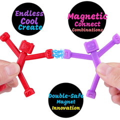 YOTNUS magnetic robot figure green supports focus and calm during play.