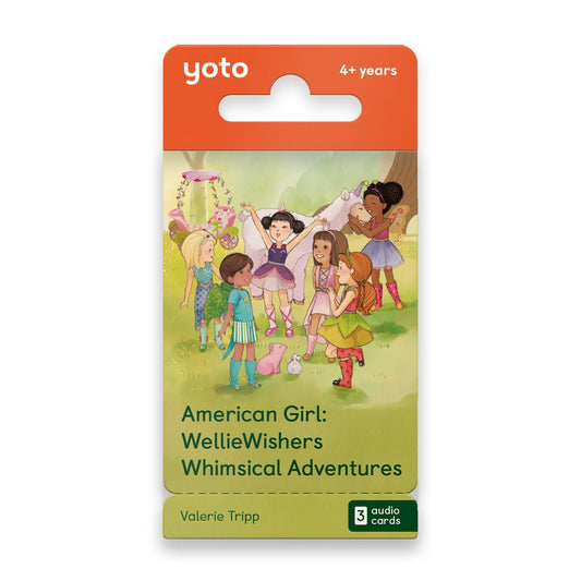 YOTO WellieWishers card pack for screen-free storytelling and imagination.