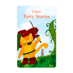 YOTO Classic Fairy Stories card cover—timeless tales for screen-free play.