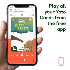 YOTO Classic Fairy Stories card running time 2 hours 37 minutes.