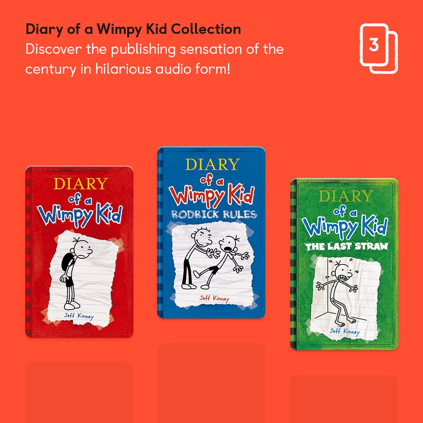 YOTO Wimpy Kid audio card in box ready to use for listening adventures.