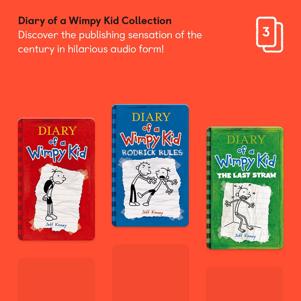 YOTO Wimpy Kid audio card in box ready to use for listening adventures.