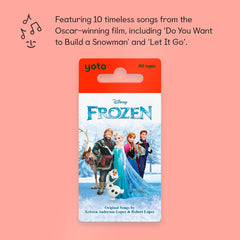 Disney Frozen: The Songs card inserted in a Yoto Player for easy playback
