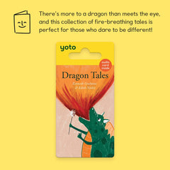 Boxed YOTO Dragon Tales card ready for screen-free storytelling at home
