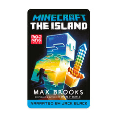 YOTO Minecraft Island audio card with Jack Black narration for screen-free storytelling.