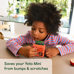Yoto Mini Adventure Jacket anti-slip silicone skin enhances grip during play