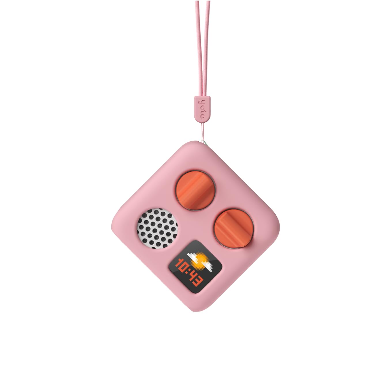YOTO Mini Adventure Jacket Think Pink worn by a child protecting the mini while playing