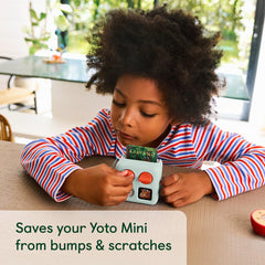 Yoto Mini Anti-Slip Silicone Skin provides a secure grip during busy daily activities.