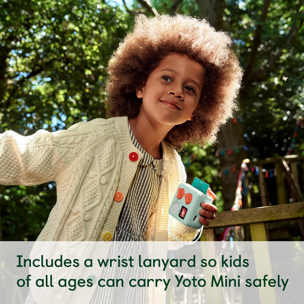 Yoto Mini Protective Sleeve Case offers durable travel protection.