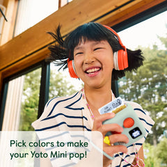 Yoto Mini Wrist Lanyard makes it easy for kids to carry the player on the go.