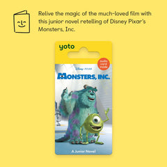 YOTO Monsters Inc card shows Sulley and Mike for engaging narration