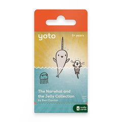 YOTO Narwhal Jelly card pack for screen-free storytelling at home.