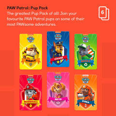 YOTO Paw Patrol Pup Pack card 1 shows two adventures on a single card