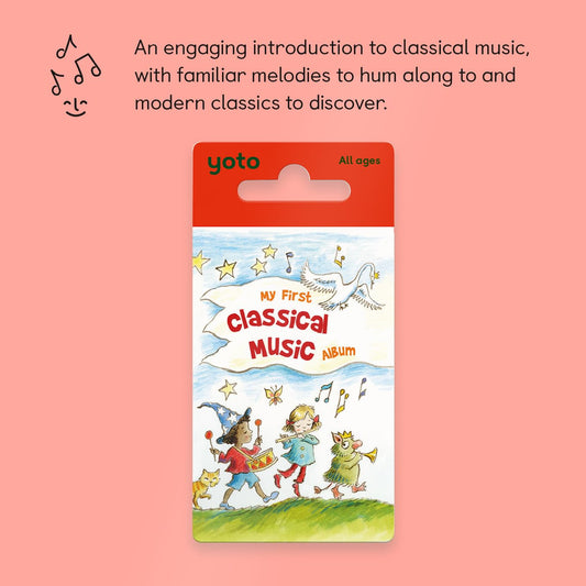 YOTO Player with dials adjusting volume and track selection for kid-friendly control