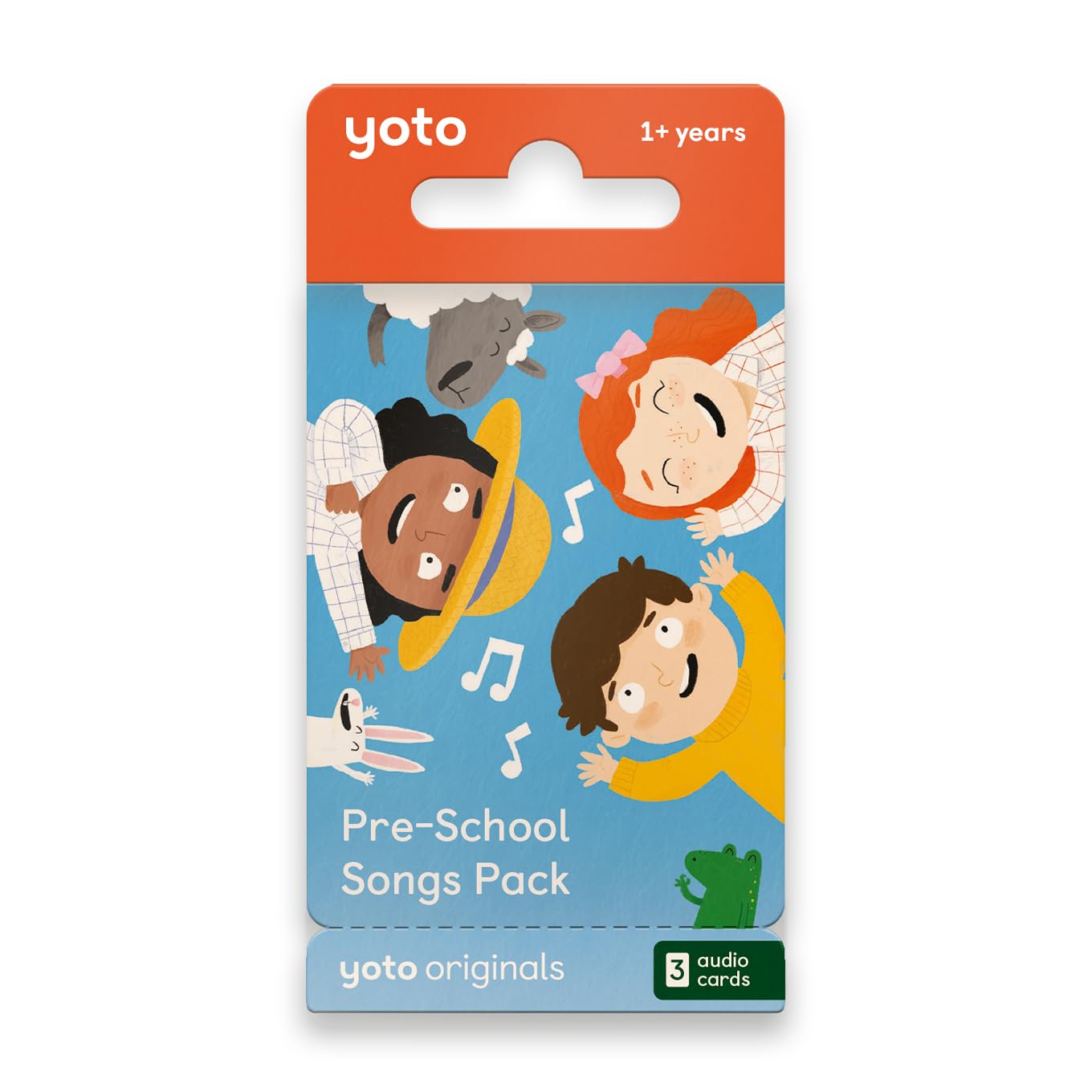 YOTO Pre-School Songs Pack Card 1: upbeat singalong for screen-free playtime