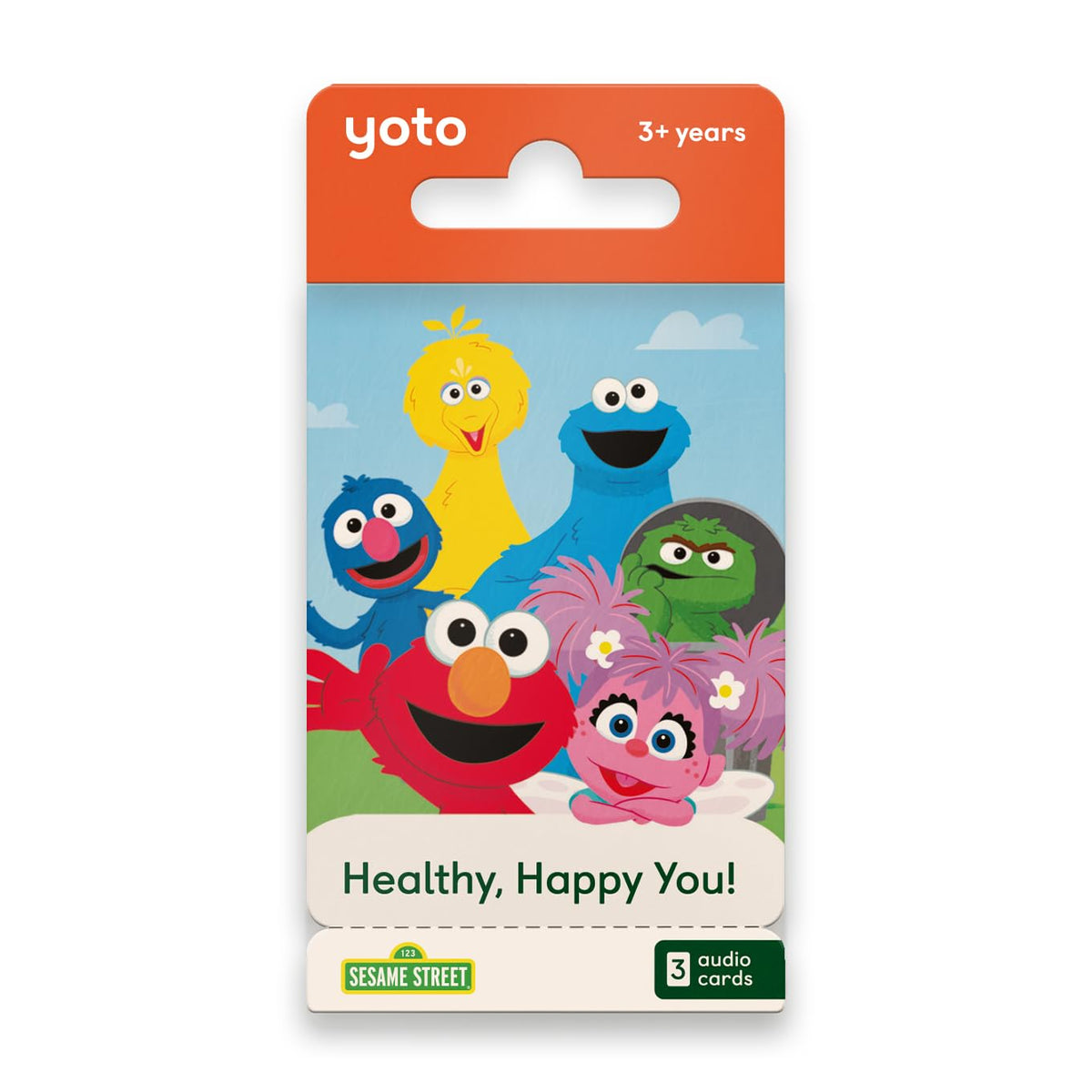 YOTO Sesame Street Pack 1 cover — screen-free content for young listeners.