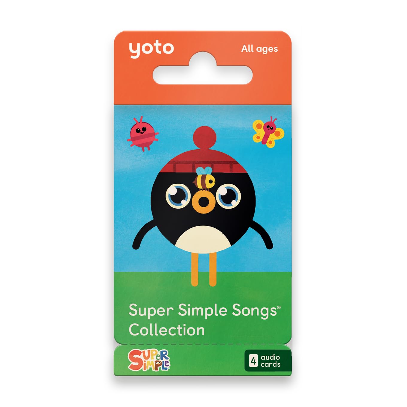 YOTO Super Simple Songs Collection – 4 Kids Musical Cards for Screen-F ...