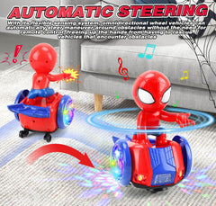 YOTOY Dancing Spider spins to dynamic music for lively play.