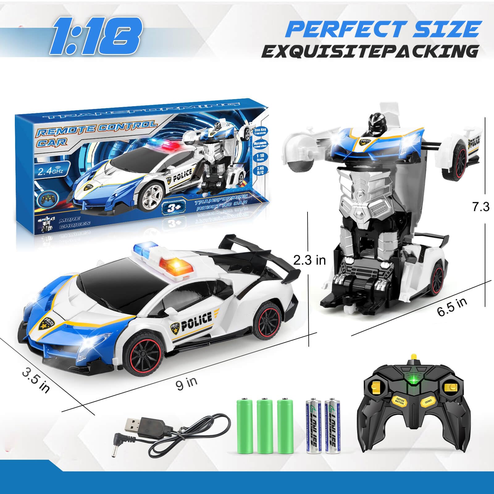 YOTOY durable ABS plastic construction withstands rough play