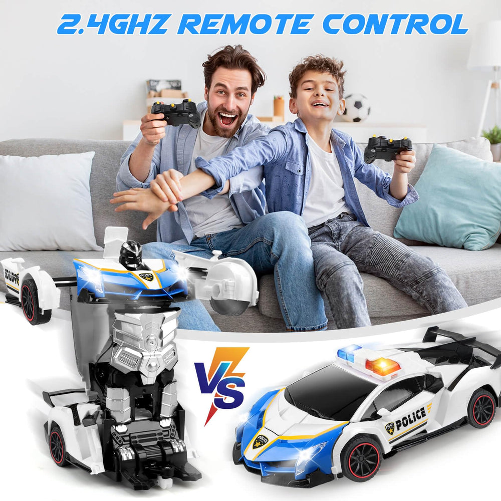 YOTOY robot mode transformation showcases versatile play between car and robot