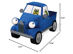 YOTTOY Little Blue Truck cuddly companion, ideal for babies 6 months and up.