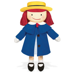 YOTTOY Madeline Collection in blue coat and dress for imaginative play and companionship