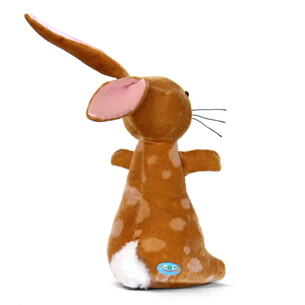 YOTTOY Velveteen Rabbit plush with satin ears adds a touch of whimsy and luxury.