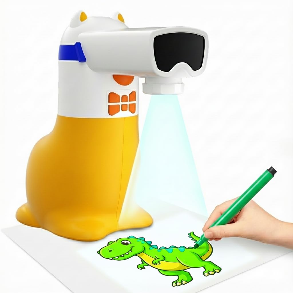 Yoturetoys AI Drawing Projector main unit for kids sparks creative drawing sessions.