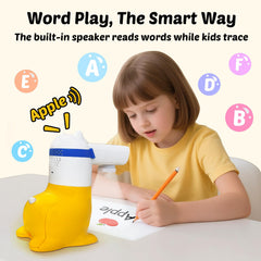 Yoturetoys AI Drawing Projector photo-to-sketch transforms family photos into traceable sketches.