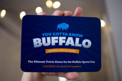 You Gotta Know Buffalo tin packaging tailored for gifting.