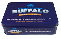 You Gotta Know Buffalo question cards spread fuels fast-paced rounds.